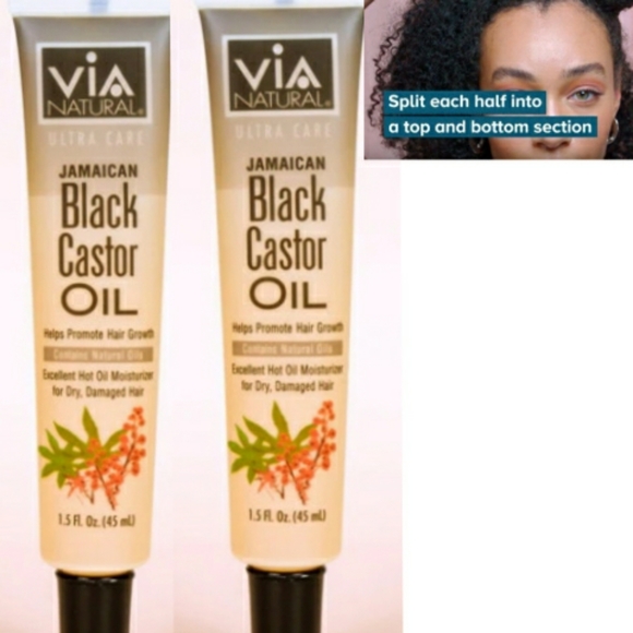 VIA NATURAL Ultra Care Jamaican Black Castor Oil, - Picture 2 of 2